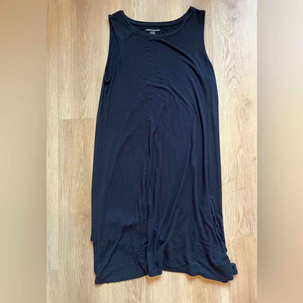 ❗️SALE 2/$12❗️Women’s Black Sleeveless Swing Dress - Amazon Essentials - Small
